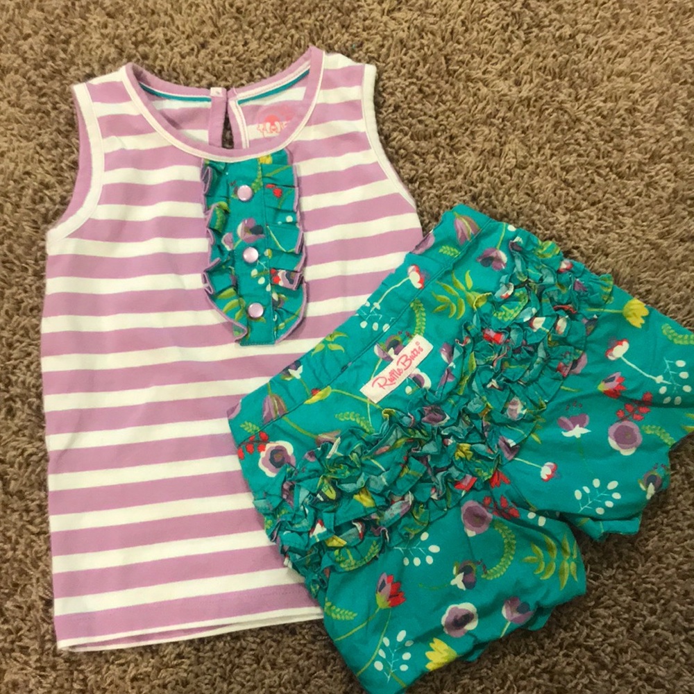 RuffleButts 4t set